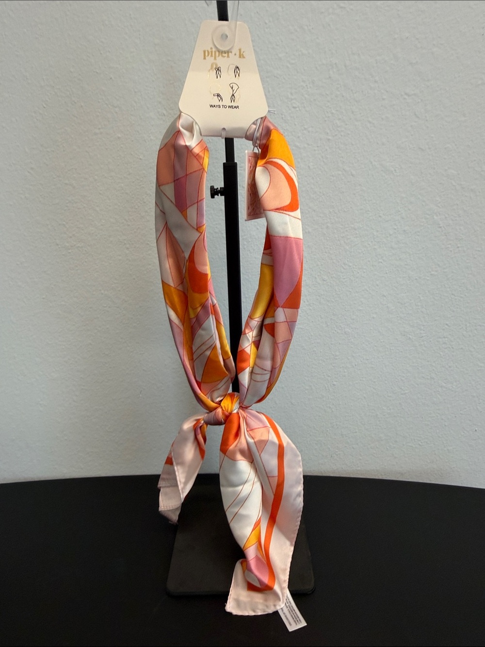 Piper K | Summer Boho Modern Geometric Shapes Scarf